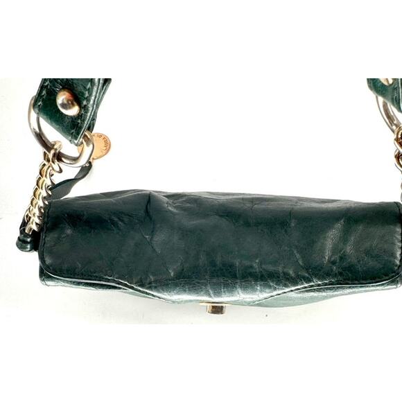 Laura Di Maggio Milano Leather Green Handbag - Picture 7 of 10